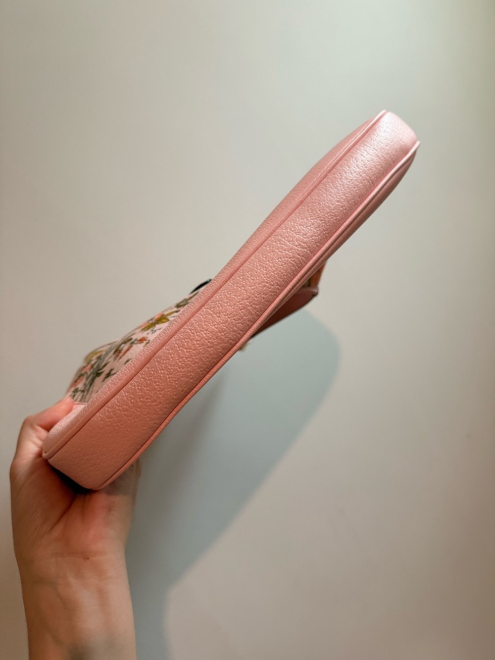 Gucci Pink Floral Jackie Shoulder Bag - Picture 10 of 10